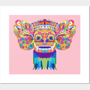 BARONG HEAD POP ART Posters and Art